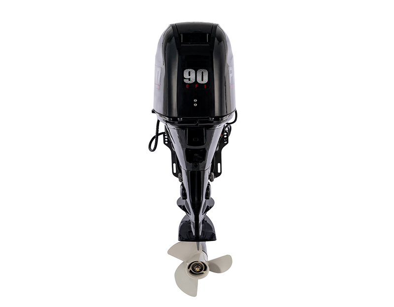 the front view of F85 outboard motor