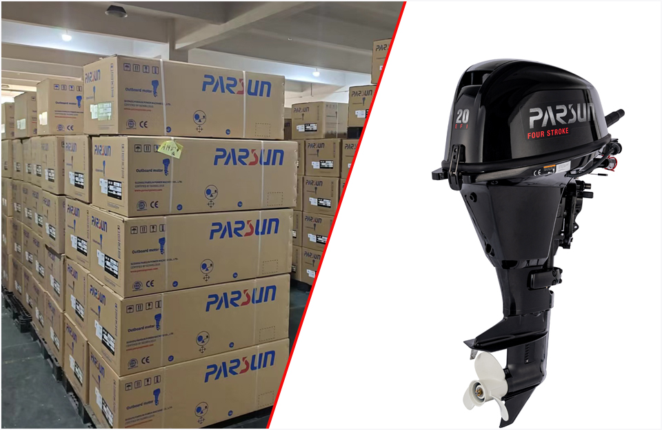 Great! The New Brand Image of PARSUN Outboard Motor