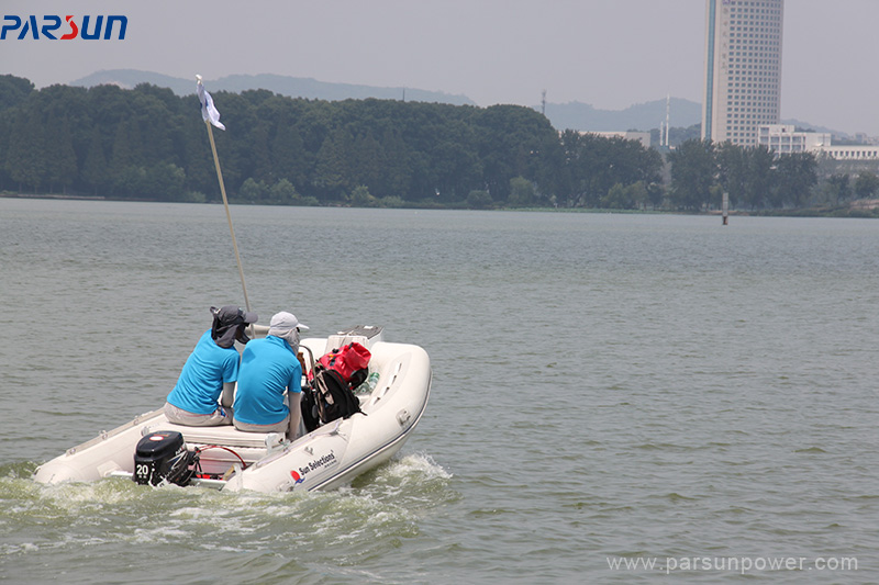 Parsun F30 outboard motor have a perfect performance in securing international regattas