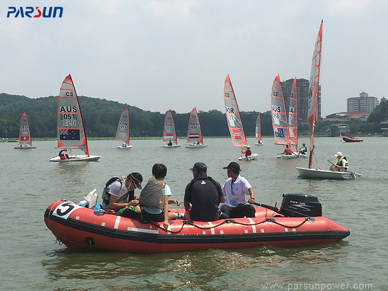 Parsun F30 outboard motor have a perfect performance in securing international regattas