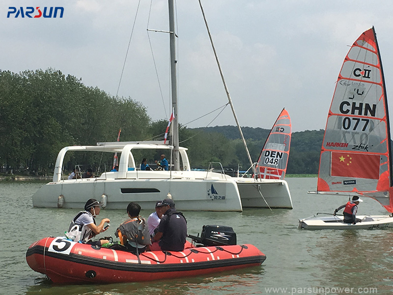 Parsun F30 outboard motor have a perfect performance in securing international regattas