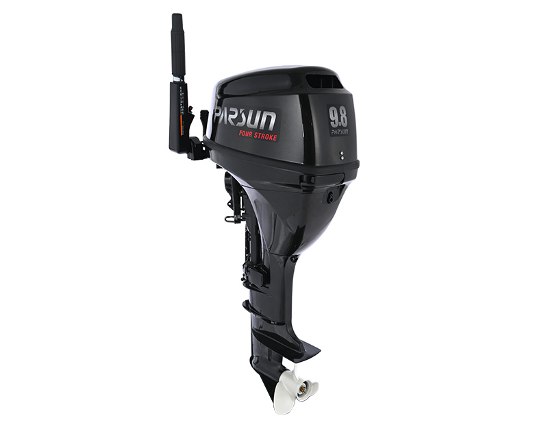 right side view of F9.8 outboard motor 