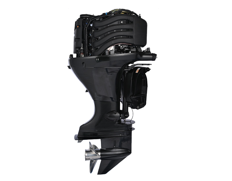 the front structure view of F115 outboard motor
