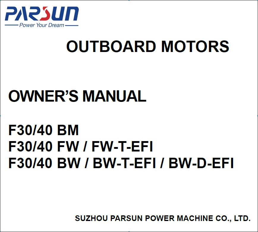 F40 outboard motor owner manual F40 outboard motor owner manual
