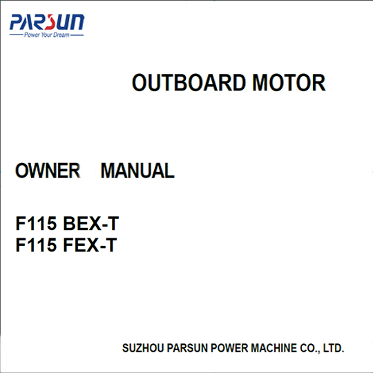 F115 outboard motor owner manual F115 outboard motor owner manual