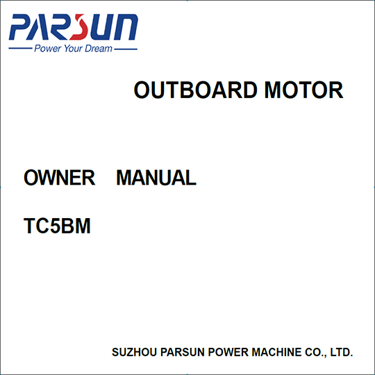 TC5 outboard motor owner manual TC5 outboard motor owner manual